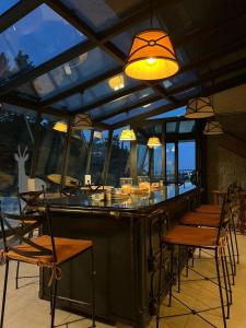 Posezení v ubytování Corzo Hotel