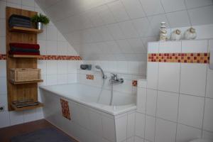 Ein Badezimmer in der Unterkunft Ferienhaus 8erwassereck