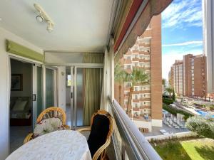 Balkon lub taras w obiekcie Lepanto Pool and Fun