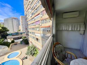Balkon lub taras w obiekcie Lepanto Pool and Fun