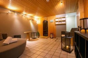 Χώρος καθιστικού στο Hotel AMBiANCE