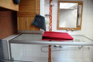 Ein Badezimmer in der Unterkunft Ferienhaus 8erwassereck