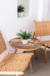 Posezení v ubytování Love suite mykonos town