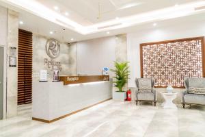 Lobbyn eller receptionsområdet på فندق ركاز الماسي - Rekaz Diamond Hotel