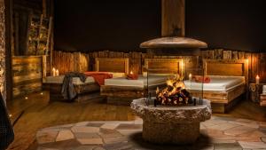 Posedenie v ubytovaní Romantik Hotel Santer