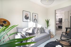 Posedenie v ubytovaní apt Eleven - cozy apartment with garden