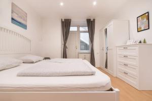 Posteľ alebo postele v izbe v ubytovaní Spacious central apartment