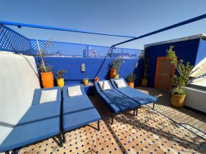 Posezení v ubytování Riad Villa El Arsa