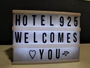 Certifikát, hodnocení, plakát nebo jiný dokument vystavený v ubytování Hotel 9-25
