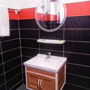 Koupelna v ubytování HOTEL MAVILLA Cotonou