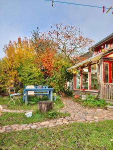 Zahrada ubytování Gemütliches Studio-Apartment in Ostseenähe - Cosy Wulfi