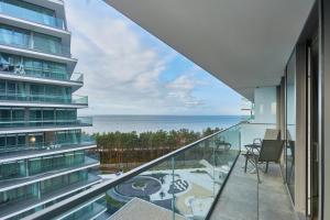 Balkón nebo terasa v ubytování Wave Międzyzdroje Resort & SPA - Sea View B644