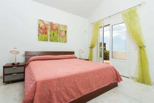 Posteľ alebo postele v izbe v ubytovaní Samar