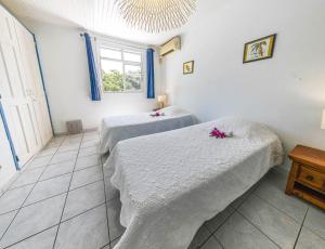 Una cama o camas en una habitación de Résidence La Clément