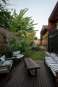 Zahrada ubytování Maki Hotel