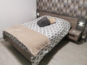 Кровать или кровати в номере Appartement au coeur de Calais