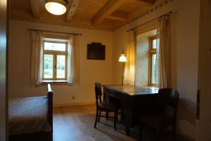 Posteľ alebo postele v izbe v ubytovaní Organistówka
