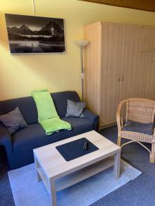 Setusvæði á Ferienwohnung Chrisi im Kulmhof