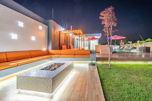 Posezení v ubytování Sierra Apartments Estudios en Oaxtepec