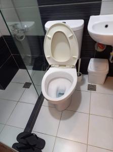 Vannituba majutusasutuses GLC SUITES