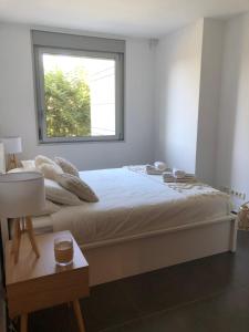 Posteľ alebo postele v izbe v ubytovaní Standing Apartment Barcelona Forum