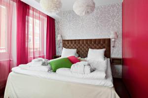 Postel nebo postele na pokoji v ubytování Best Western Hotel Akersberga