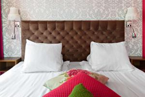 Postel nebo postele na pokoji v ubytování Best Western Hotel Akersberga