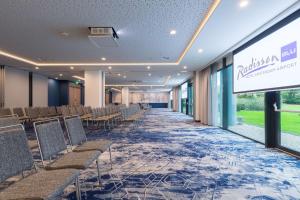 Radisson Blu Hotel Amsterdam Airport, Schiphol的休息区