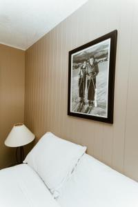 Postel nebo postele na pokoji v ubytování Lone Star Motel