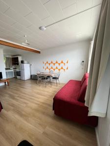 Kuchyň nebo kuchyňský kout v ubytování Bings Motel