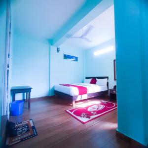 Letto o letti in una camera di Hotel Elite Pokhara