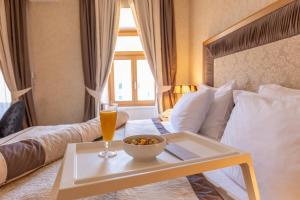 Katil atau katil-katil dalam bilik di Hotel Vardar