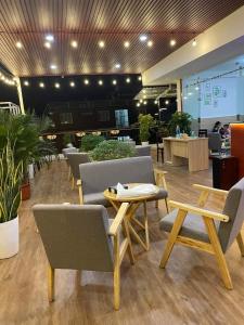 Posezení v ubytování SixPearl Hotel