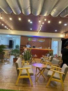 Posezení v ubytování SixPearl Hotel