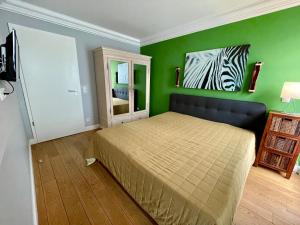 Postel nebo postele na pokoji v ubytování Villa Hansa Binz App 4 am Kurpark Meine Ferienzeit