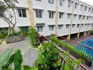 Zahrada ubytování Crystalkuta Hotel - Bali