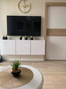 Телевизия и/или развлекателен център в Apartments Porta Baltica Premium