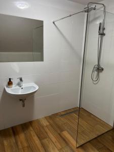 Łazienka w obiekcie Motel S7