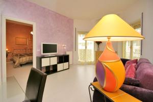 Et tv og/eller underholdning på Cozy Flat in Trastevere