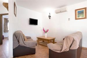 TV a/nebo společenská místnost v ubytování Casa Zahora