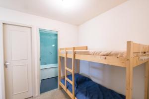 Posteľ alebo postele v izbe v ubytovaní Charming apartment in Praz de Chamonix