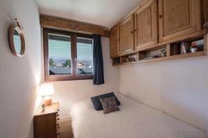 Posteľ alebo postele v izbe v ubytovaní Charming apartment in Praz de Chamonix
