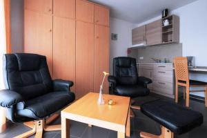 Køkken eller tekøkken på Bernstein_Ferienwohnungen Zempin