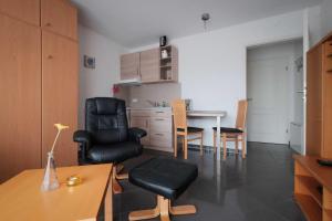 Køkken eller tekøkken på Bernstein_Ferienwohnungen Zempin