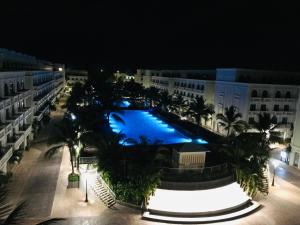 Bazén v ubytování Minh Anh Hotel nebo v jeho okolí