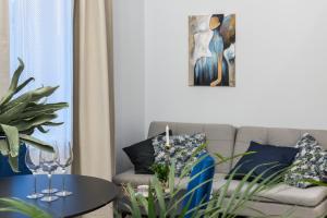 Posedenie v ubytovaní HOUSEHOST Apartment: Starowiślna Street 36/27