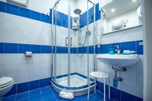Koupelna v ubytování Sonnino B&B