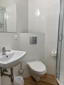 Łazienka w obiekcie Motel S7