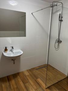 Łazienka w obiekcie Motel S7