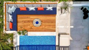 Bazén v ubytování Villa Pax - Kalkan Villa nebo v jeho okolí
